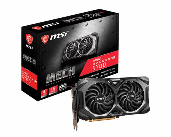 Buy Msi Radeon RX 5700 MECH OC 8GB GDDR6 at Best Price in India